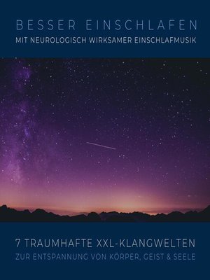 cover image of Besser einschlafen mit neurologisch wirksamer Einschlafmusik